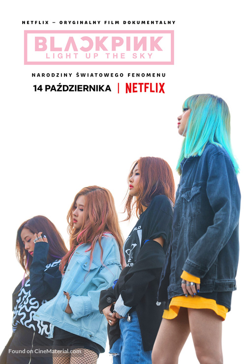 Blackpink: Light Up the Sky - Polish Movie Poster