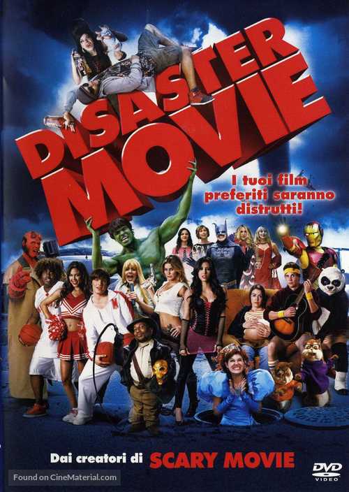 Disaster Movie - Italian DVD movie cover