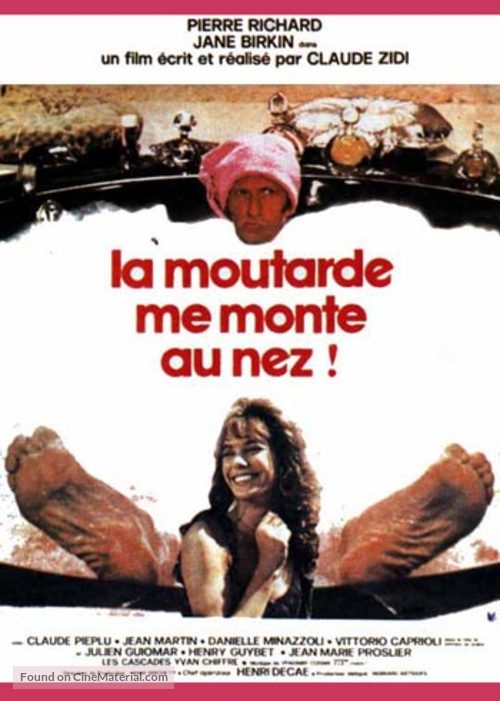 La moutarde me monte au nez - French Movie Poster