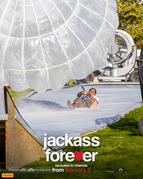 Jackass Forever - New Zealand Movie Poster