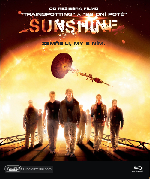 Sunshine - Czech Blu-Ray movie cover