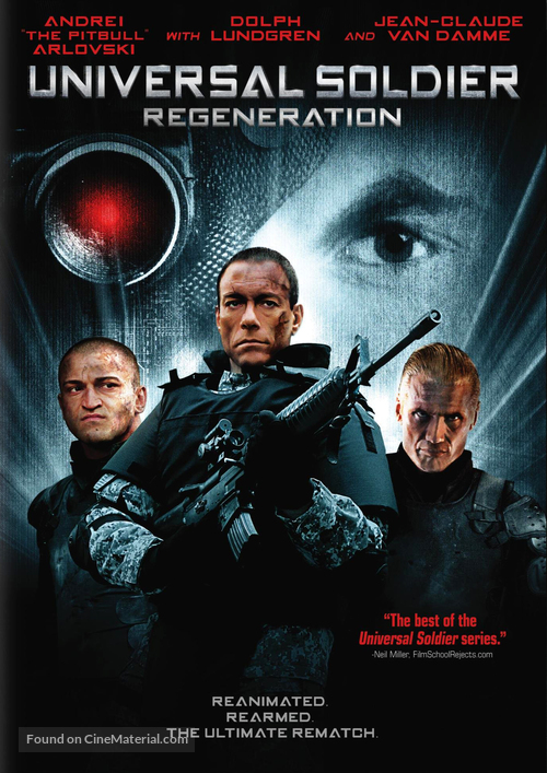 Universal Soldier: Regeneration - DVD movie cover