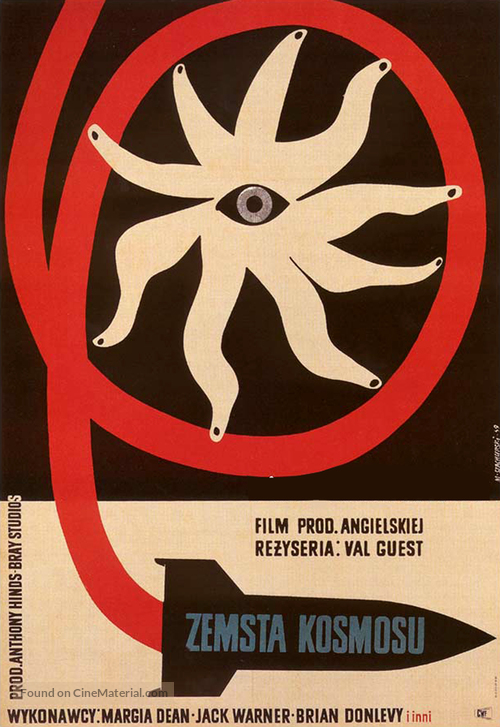 The Quatermass Xperiment - Polish Theatrical movie poster