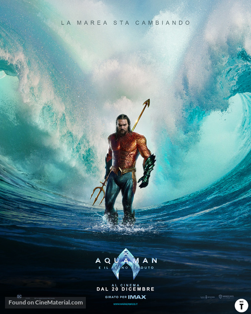 Aquaman and the Lost Kingdom - Italian Movie Poster