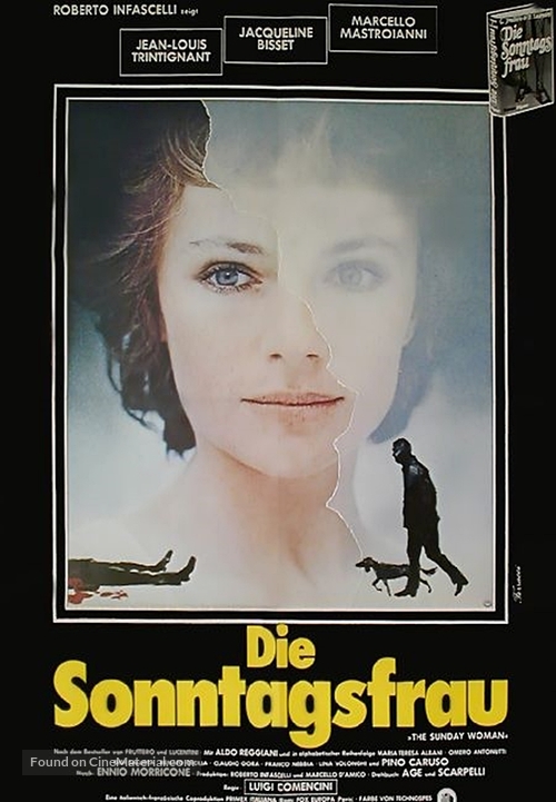 La donna della domenica - German Movie Poster