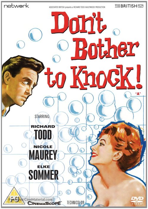 Don&#039;t Bother to Knock - British DVD movie cover
