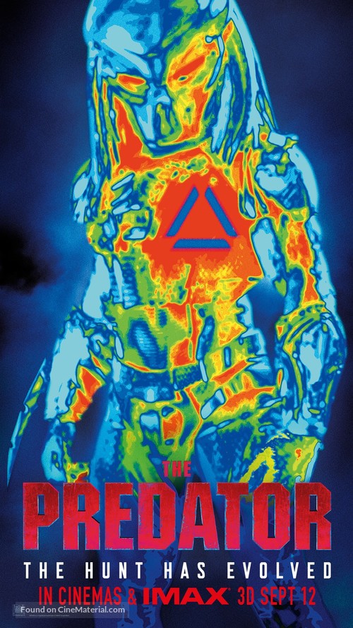 The Predator - British Movie Poster