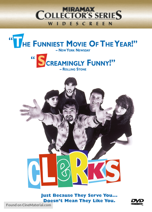 Clerks. - DVD movie cover