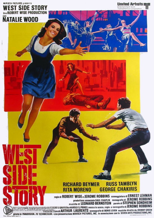 West Side Story - Italian Movie Poster