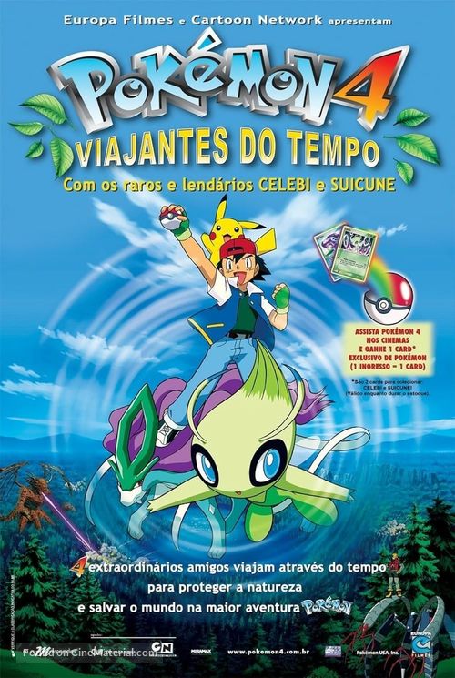 Poketto monsut&acirc;: Sereb&icirc; - Toki wo koeta deai - Brazilian Movie Poster