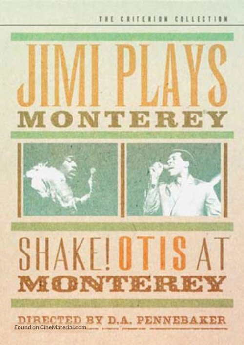 Shake!: Otis at Monterey - DVD movie cover