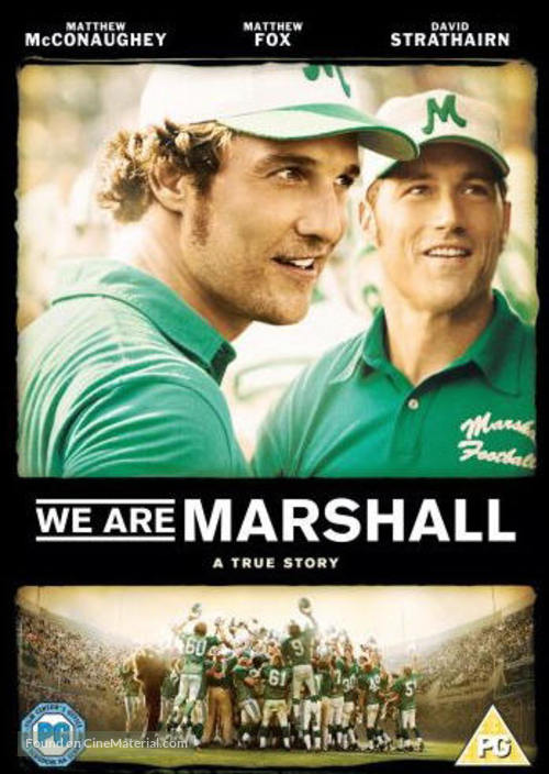 We Are Marshall - British DVD movie cover