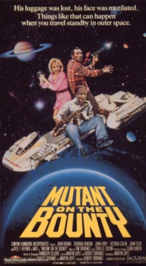 Mutant on the Bounty - VHS movie cover