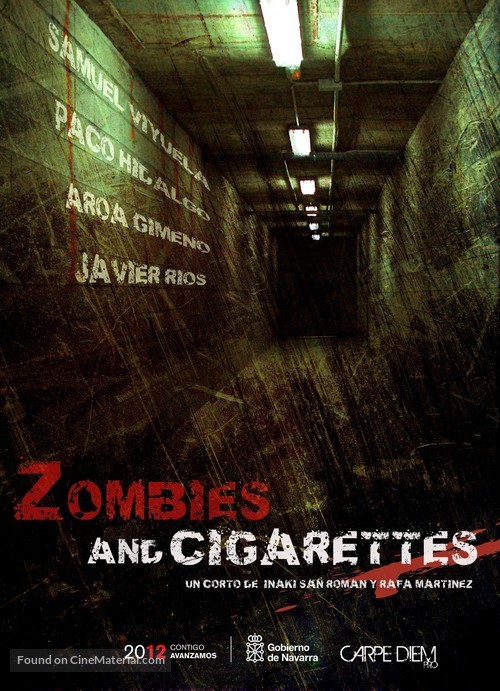 Zombies &amp; Cigarettes - Spanish Movie Poster