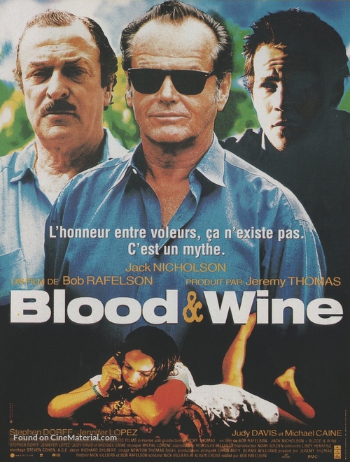 Blood and Wine - French Movie Poster