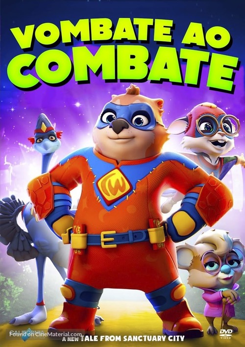 Combat Wombat - Brazilian DVD movie cover