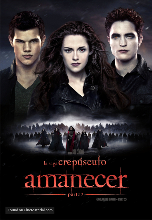 The Twilight Saga: Breaking Dawn - Part 2 - Argentinian DVD movie cover