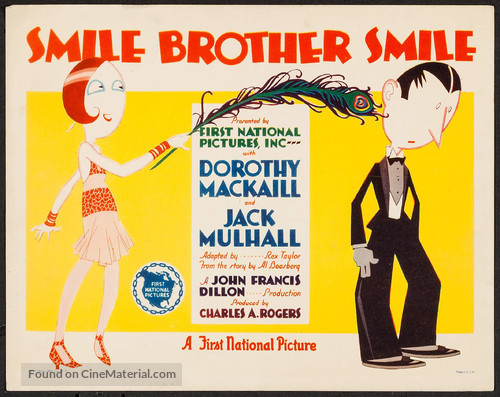 Smile, Brother, Smile - Movie Poster