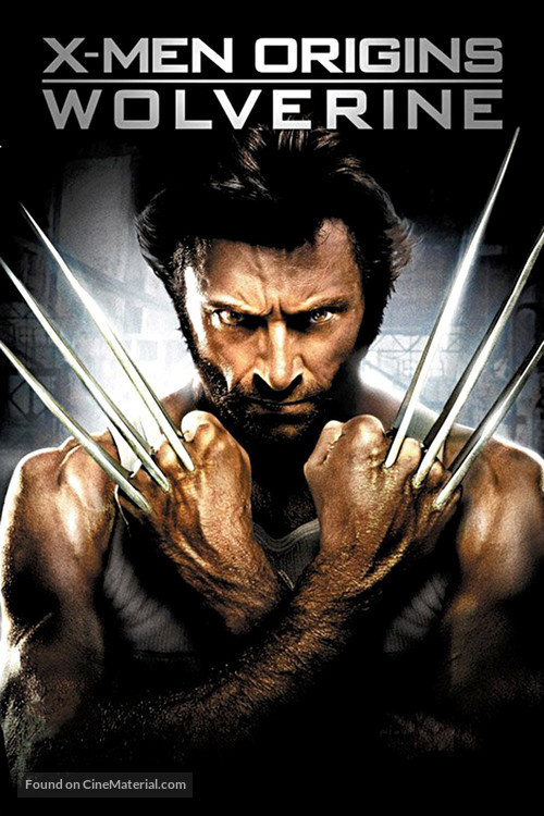 X-Men Origins: Wolverine - DVD movie cover