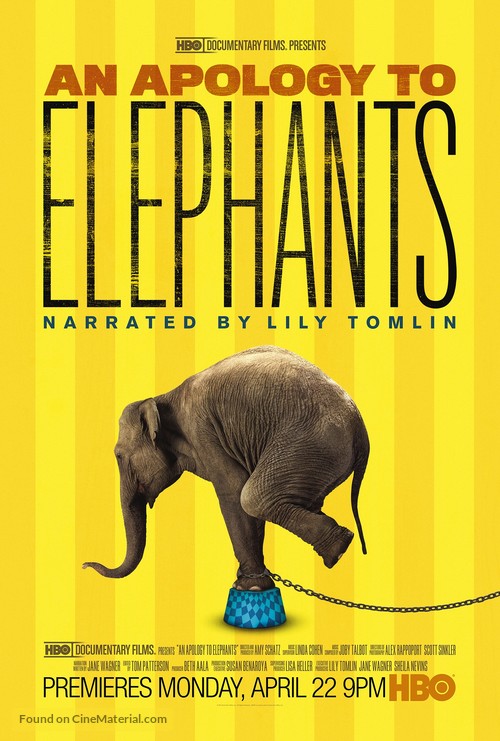 An Apology to Elephants - Movie Poster