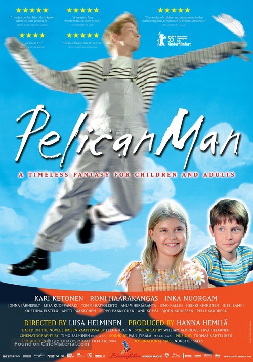 Pelikaanimies - Finnish Movie Poster