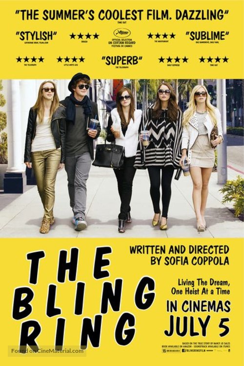The Bling Ring - British Movie Poster