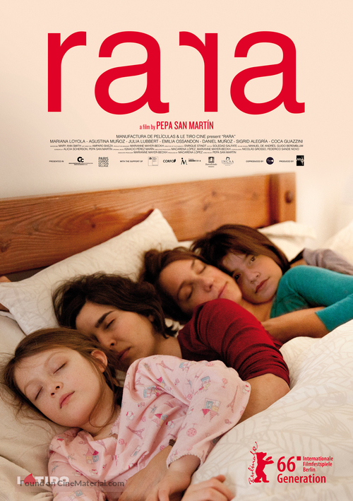 Rara - Chilean Movie Poster