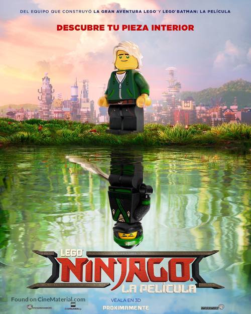 The Lego Ninjago Movie - Mexican Movie Poster