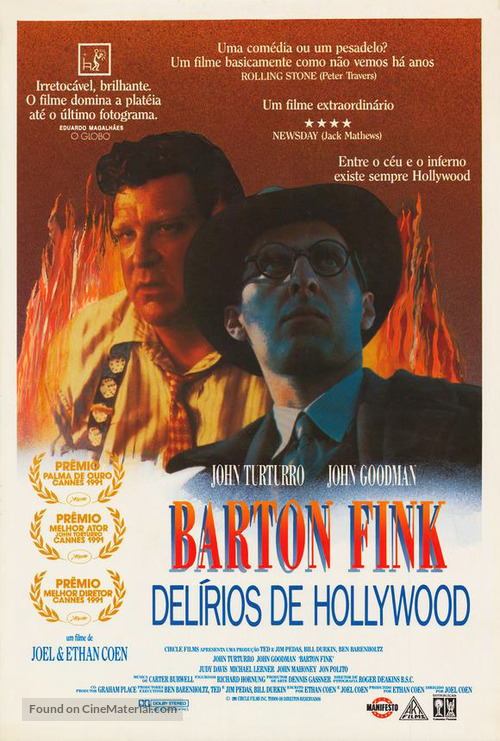 Barton Fink - Brazilian Movie Cover