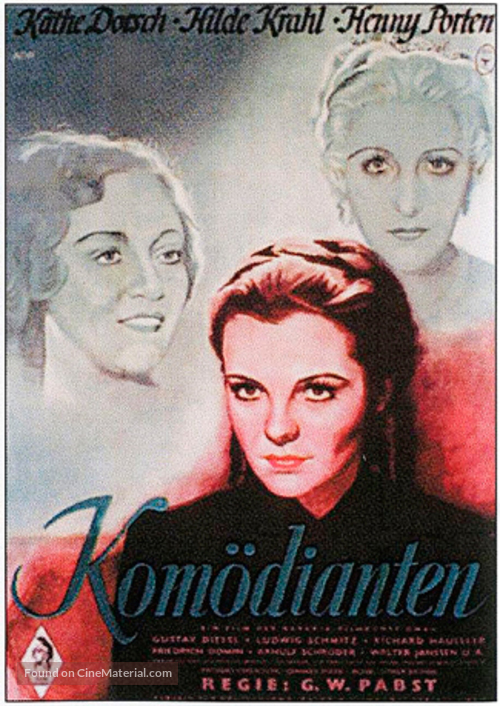 Kom&ouml;dianten - German Movie Poster