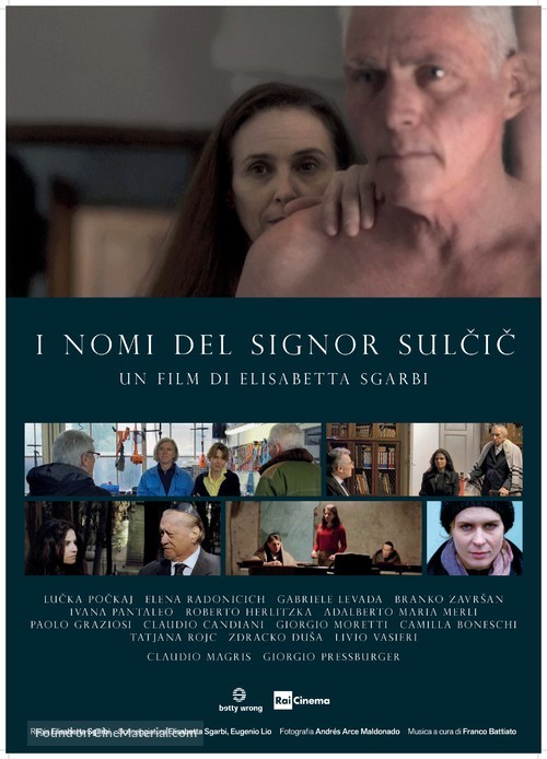 I nomi del signor Sulcic - Italian Movie Poster