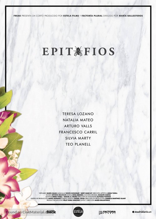 Epitafios - Spanish Movie Poster