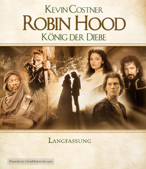 Robin Hood: Prince of Thieves - German Blu-Ray movie cover