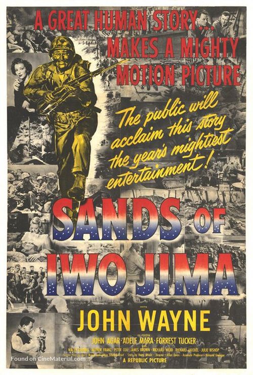 Sands of Iwo Jima - Movie Poster