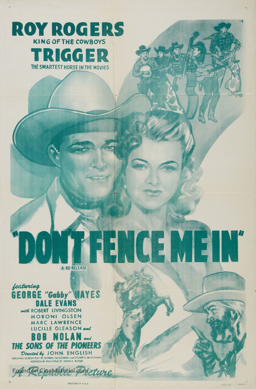 Don&#039;t Fence Me In - Movie Poster