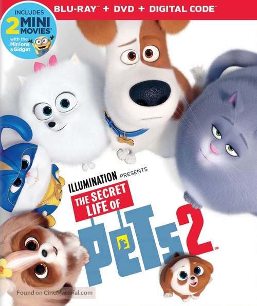 The Secret Life of Pets 2 - Blu-Ray movie cover