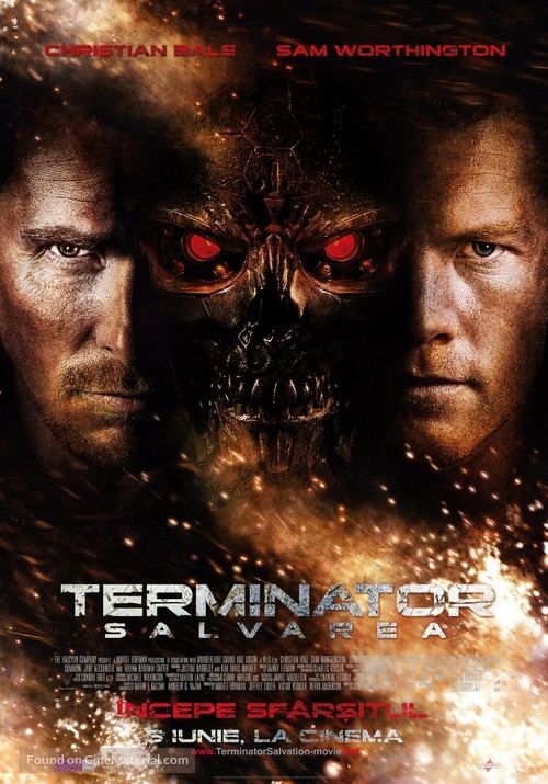 Terminator Salvation - Romanian Movie Poster