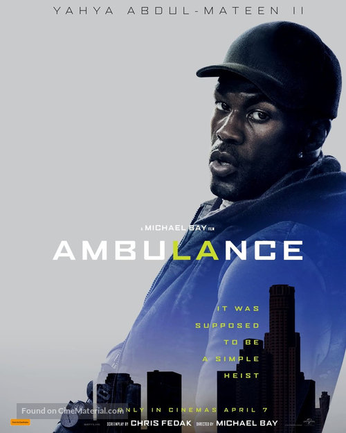 Ambulance - New Zealand Movie Poster