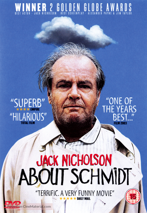 About Schmidt - British DVD movie cover