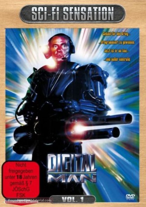 Digital Man - German DVD movie cover