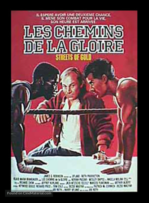 Streets Of Gold - French Movie Poster