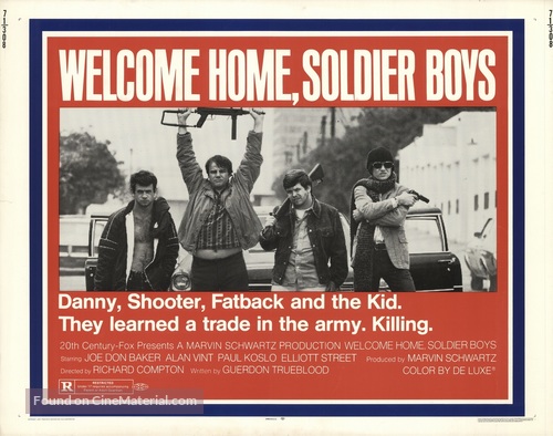 Welcome Home, Soldier Boys - Movie Poster