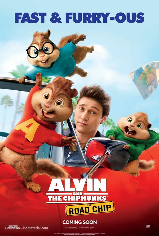 Alvin and the Chipmunks: The Road Chip (2015) theatrical movie p...