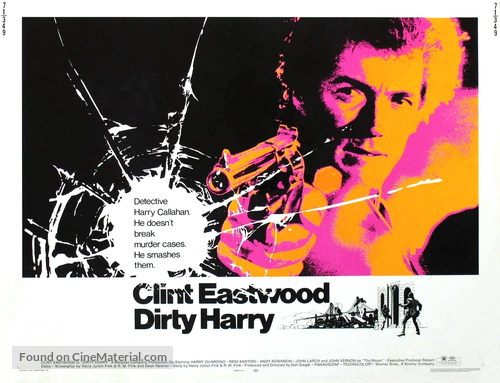 Dirty Harry - Movie Poster