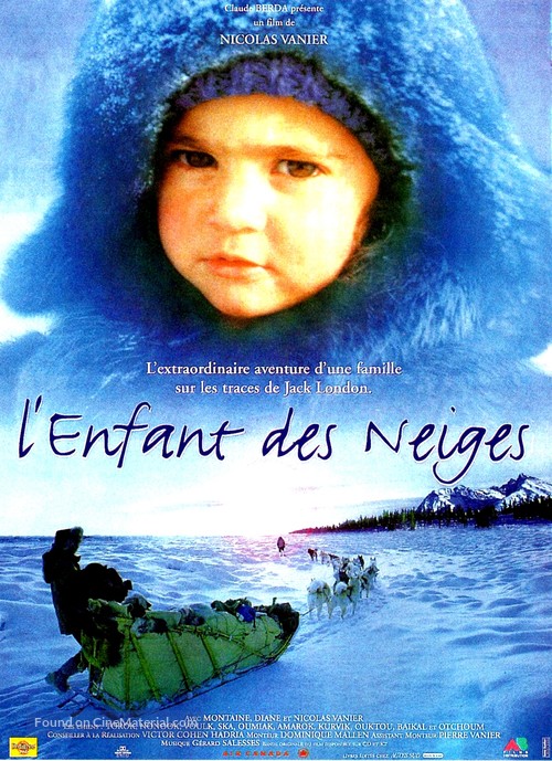 L&#039;enfant des neiges - French Movie Poster