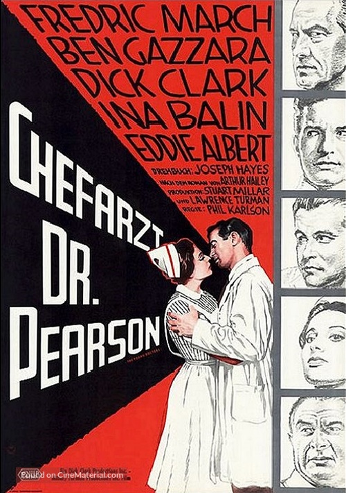 The Young Doctors - German Movie Poster