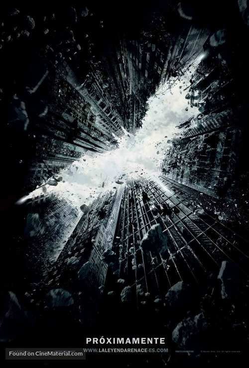 The Dark Knight Rises - Spanish Movie Poster