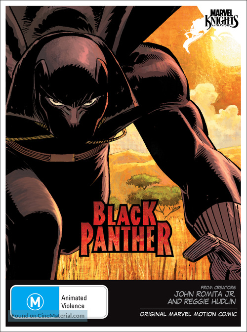 &quot;Black Panther&quot; - Australian DVD movie cover
