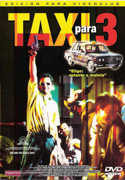 Taxi para tres - Chilean Movie Cover