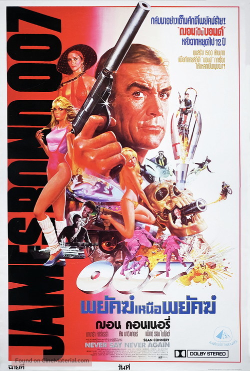 Never Say Never Again - Thai Movie Poster